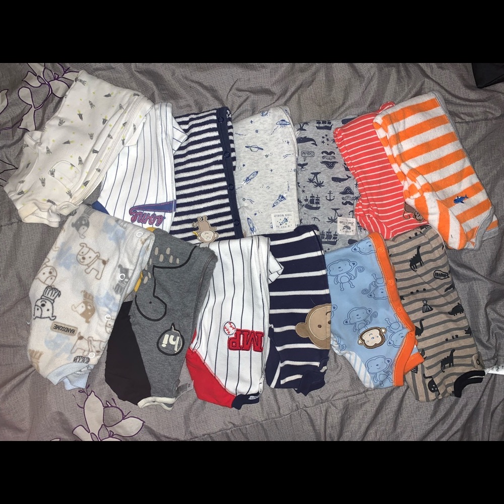 Baby Boy Sleepers